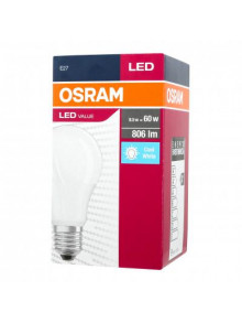 Лампа светодиодная OSRAM LED A60 8,5W 4000К E27
