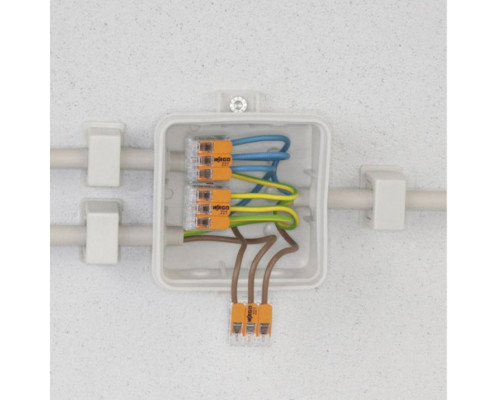 Соединитель для сращивания с рычагом WAGO 221-2411