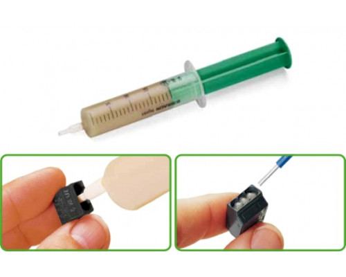 Шприц с контактной пастой, 20 мл Alu-Plus WAGO 249-130, используется вместе с клеммами WAGO