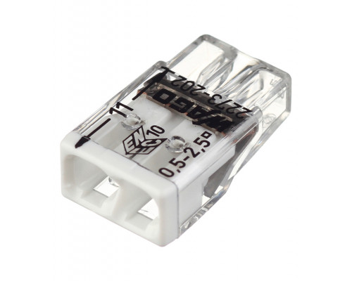 Клемма на 2 провода WAGO 2273-202