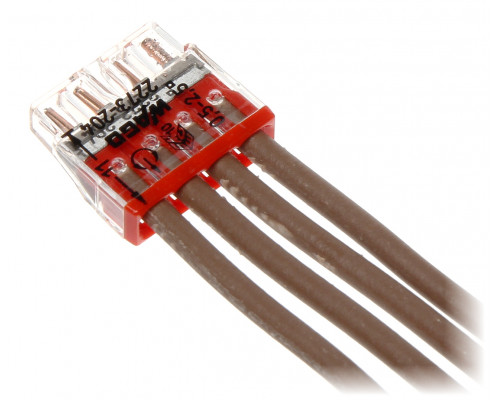 Клемма на 4 провода WAGO 2273-204