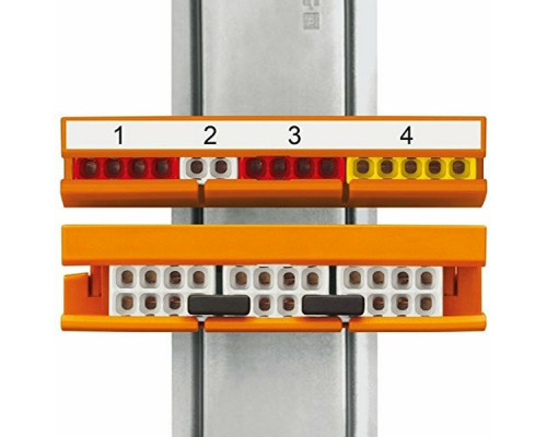 Suport terminal 2273-20* WAGO pentru șină DIN (2273-500)