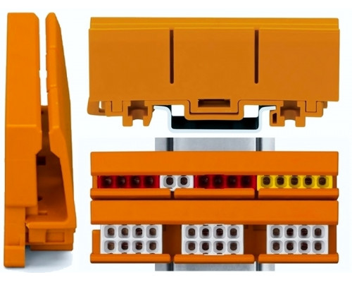 Suport terminal 2273-20* WAGO pentru șină DIN (2273-500)