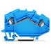 2-проводные проходные клеммы; 2,5 мм² Wago 780-604 для DIN-рейки 35 x 15 и 35 x 7,5; CAGE CLAMP®; 2,50 mm²; синие