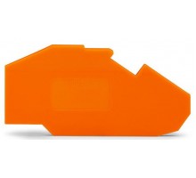 Торцевая и промежуточная пластина; толщиной 1,5 мм; оранжевая