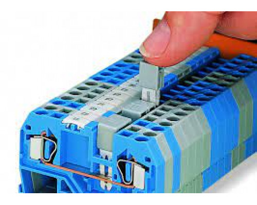 Jumper 2 poli universal pentru terminale seria 280 (Wago 280-402)