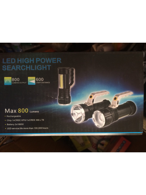 Ручной фонарь xpg/xm-l t6 -54217 800 Lm
