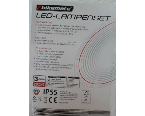 Set lumini pentru bicicleta