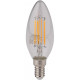 Лампа светодиодная филаментная OSRAM LED STAR CLASSIC B 40 4W/827 E14