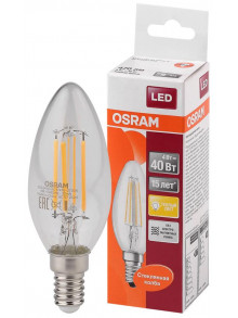 Лампа светодиодная OSRAM  филаментная 5 Вт E14 2700 K