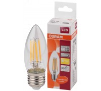 Лампа светодиодная LED OSRAM 5Вт E27 CLB60 2700 Filament