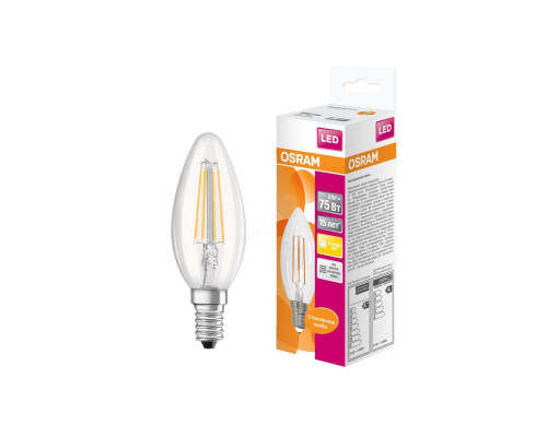 Светодиодная лампа OSRAM LS В75 FILAMENT 6W 806Lm 2700K E14