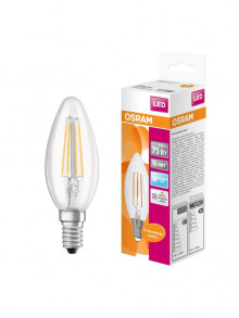 Лампочка Osram LS CL B75 6W/840 230V FIL E14