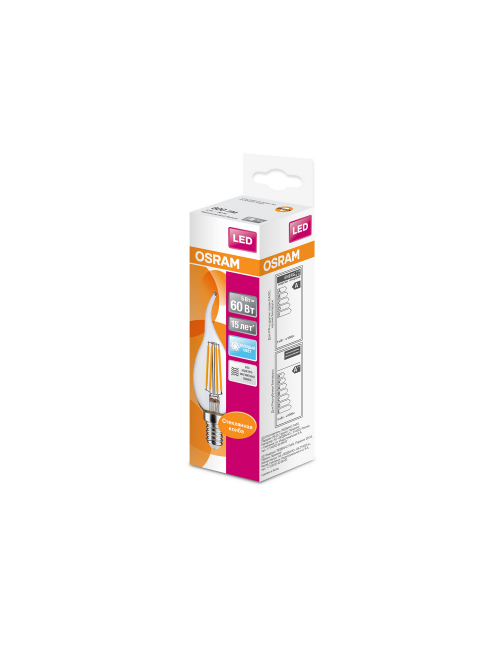 Светодиодная лампа OSRAM LS BA60 FILAMENT 5W 600Lm 4000K E14