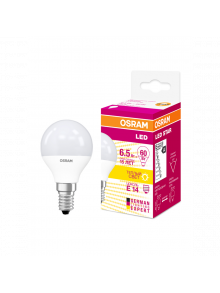 Лампа светодиодная Osram LED Star P45 6,5W 3000K E14 