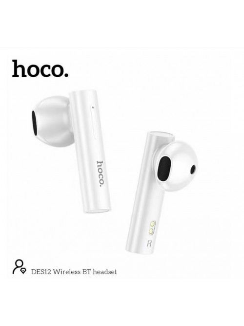 Наушники беспроводные Hoco BT DES12 TWS, white