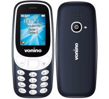 Мобильный телефон кнопочный Vonino NONO 33 DUOS Dark Blue