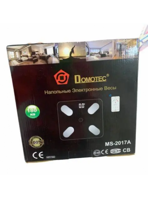 Весы напольные DOMOTEC MS-2017A до 180кг с Приложением на телефон