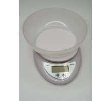 Кухонные электронные весы с чашей от 1г до 5 кг 8005