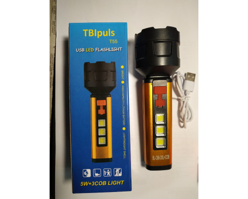 Фонарик ручной BL-C66-OSL+ COB