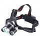 Налобный Фонарь Rotary Zoom Headlamp c 3 Светодиодами