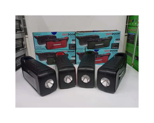 Фонарик с радио на аккумуляторе с солнечной панелью NR-B5fMT