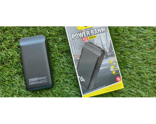 Зарядное устройство POWER BANK KLGO kp-85 20000 mah чёрный