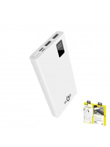 Зарядное устройство POWER BANK KLGO kp-60 10000 mah с дисплеем белый