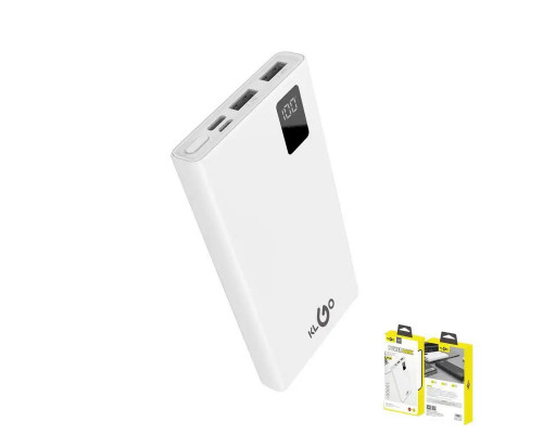 Зарядное устройство POWER BANK KLGO kp-60 10000 mah с дисплеем белый