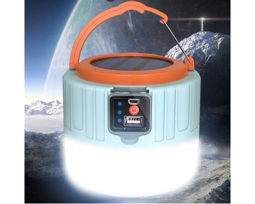 Фонарь переносной аккумуляторный на солнечной батарее CT-4289