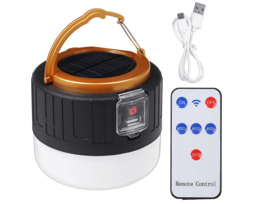 Фонарь переносной аккумуляторный на солнечной батарее CT-4289