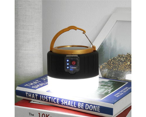 Фонарь переносной аккумуляторный на солнечной батарее CT-4289