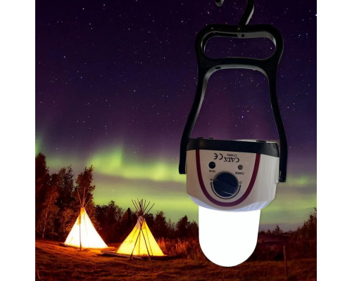 Фонарь переносной аккумуляторный на солнечной батарее CT-9950L