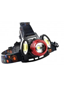 Налобный Фонарь Rotary Zoom Headlight c 3 Светодиодами