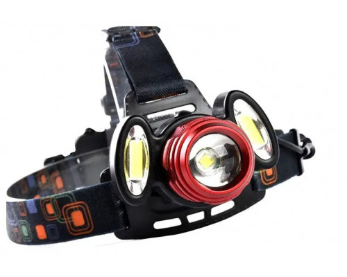 Налобный Фонарь Rotary Zoom Headlight c 3 Светодиодами