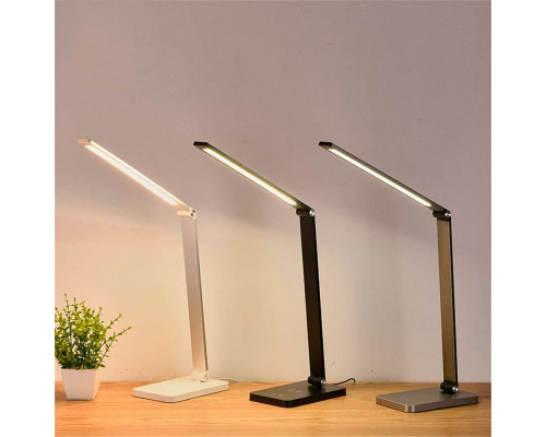 Настольная лампа LED SMART 6Вт USB FN2020 SILVER