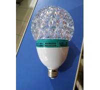 Диско лампа вращающаяся светодиодная, E27 LED RGB 3Вт для праздника.220419-2