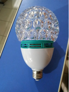 Диско лампа вращающаяся светодиодная, E27 LED RGB 3Вт для праздника.220419-2