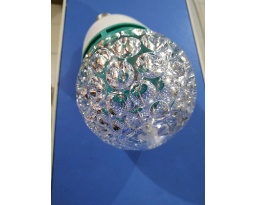 Диско лампа вращающаяся светодиодная, E27 LED RGB 3Вт для праздника.220419-2