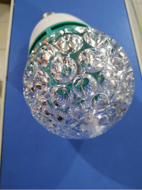 Диско лампа вращающаяся светодиодная, E27 LED RGB 3Вт для праздника.220419-2