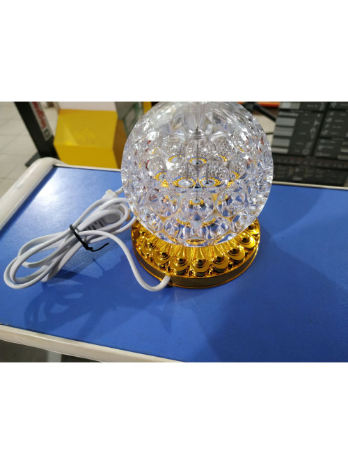 Диско шар вращающийся светодиодный; LED RGB 6Вт