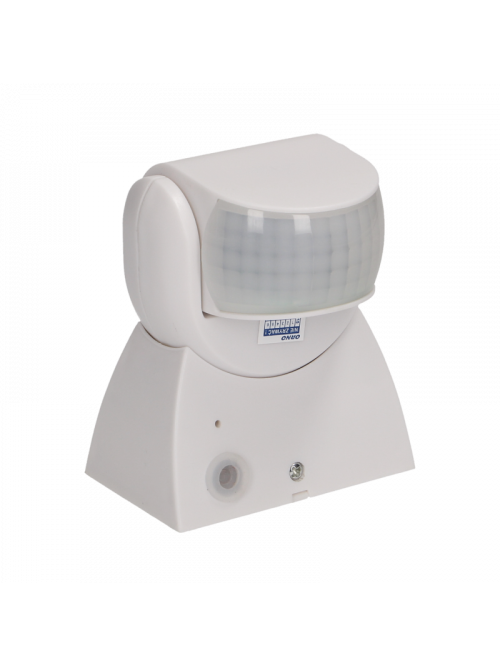 Регулируемый датчик движения PIR 180°, IP65   OR-CR-236/W