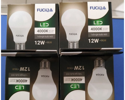 Светодиодная лампа 12Вт 4 штуки 4000K FA2398