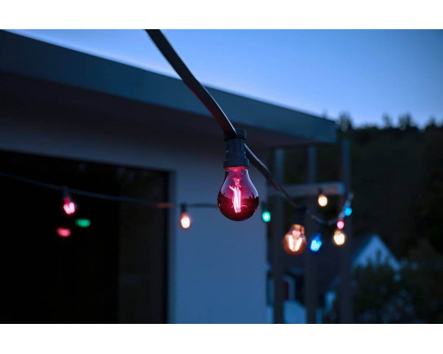 Светодиодная лампа Decor E27 2.5 Вт красный