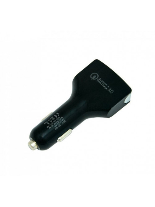 Быстрая USB зарядка в авто от прикуривателя для телефона, XZY-008 4 Port QC3. 0
