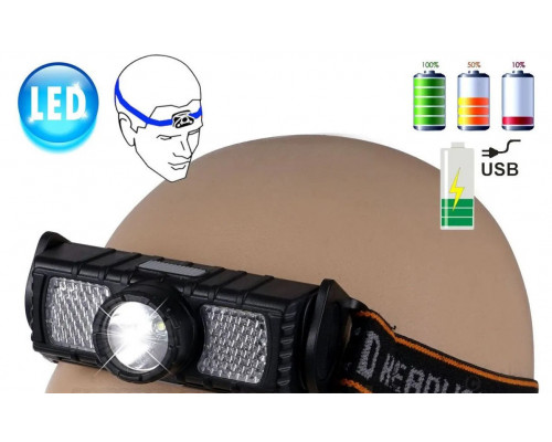 Far cu LED-uri cu 3 moduri XPE+COB 6001574840249