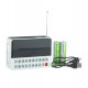 Настольные часы с FM радио + фонарик CR562