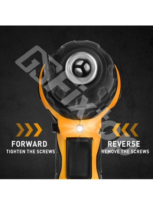 Бесщеточная аккумуляторная литиевая дрель (шуруповёрт) 21 В постоянного тока