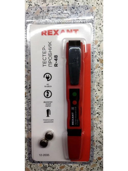 Тестер электросети аналоговый REXANT R-48