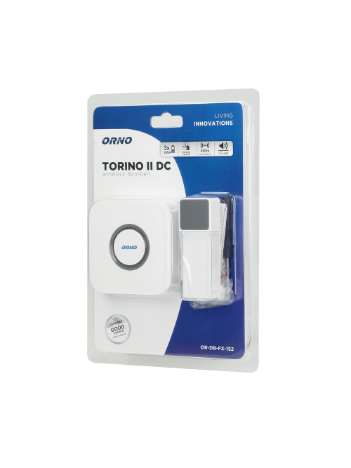Беспроводной дверной звонок TORINO II DC OR-DB-FX-152